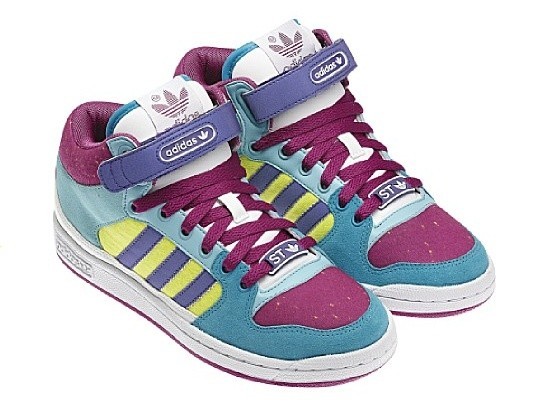 Adidas Decade Mid OG White-Scarlett-Blue pre order - Le Site de la Sneaker