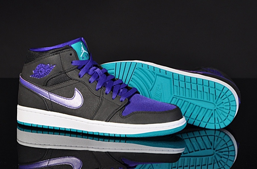 air jordan 1 mid hornets