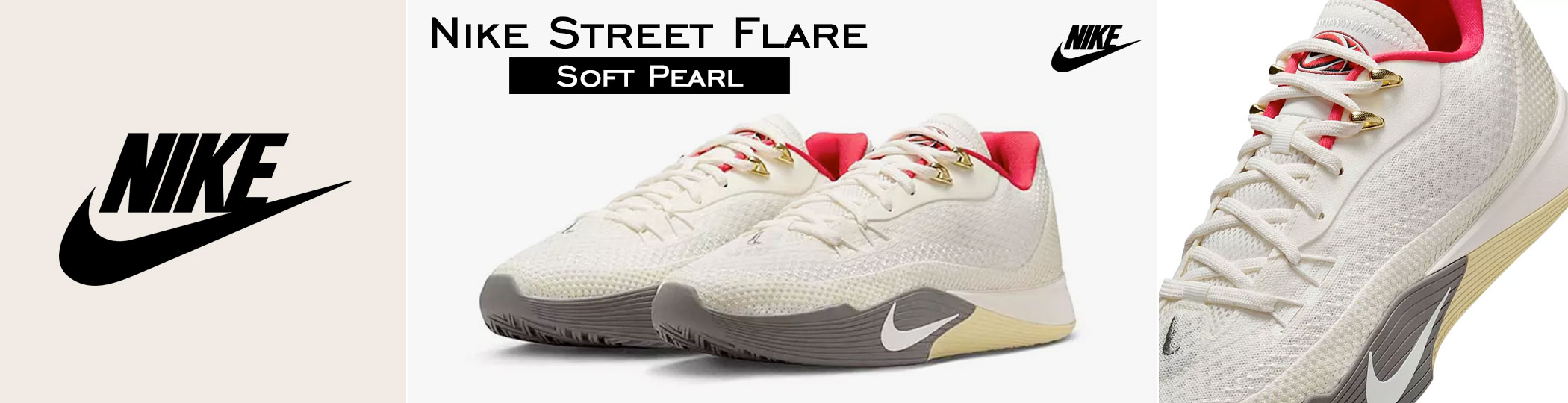 Nike Street Flare - Soft Pearl