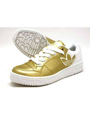 Adidas Missy Elliot Low Post (dorado/blanco)