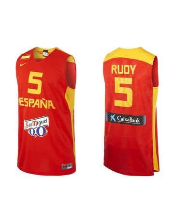 Camiseta Selección España Rudy (600/rojo/amarillo)