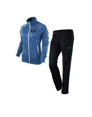 Nike Chándal Classic Polywarp Warm UP (Azul/Negro)