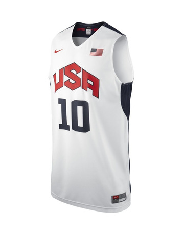 Camiseta Nike Réplica Bryant "USA" (100/blanco/navy/rojo)