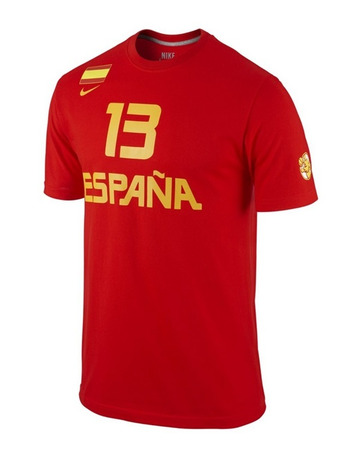 Cubre Camiseta España "Marc Gasol" (657/rojo/amarillo)