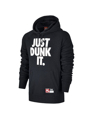 Sudadera Capucha Nike AW77 Basketball Graphic (010/negro)