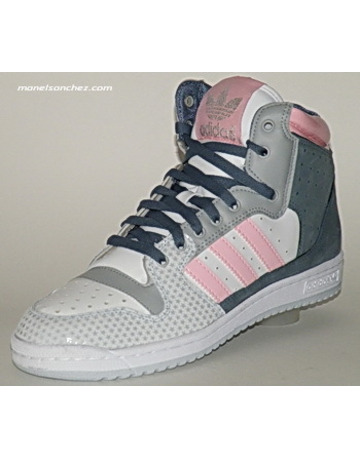 Adidas Decade Hi W (blanco/rosa/gris)