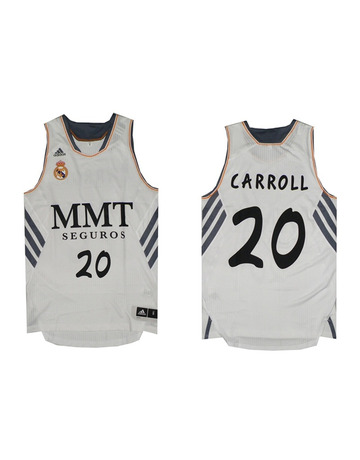 Camiseta Carroll Real Madrid Basket 13/14 (blanco)