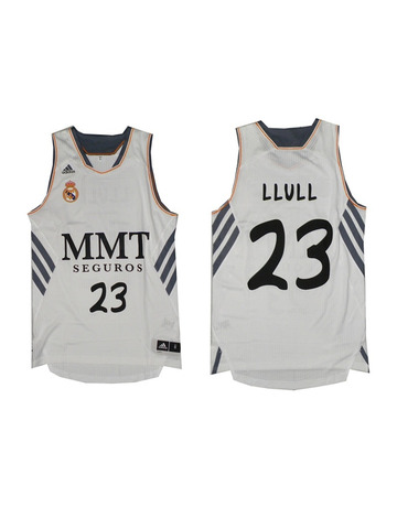 Camiseta Llull Real Madrid Basket 13/14 (blanco)