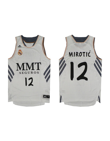 Camiseta Mirotic Real Madrid Basket 13/14 (blanco)