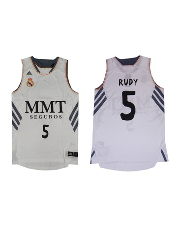 Camiseta Rudy Real Madrid Basket 13/14 (blanco)