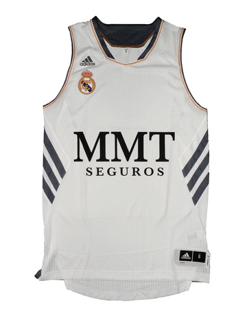 Adidas Camiseta Real Madrid Baloncesto 2013/2014 (blanco/plomo)