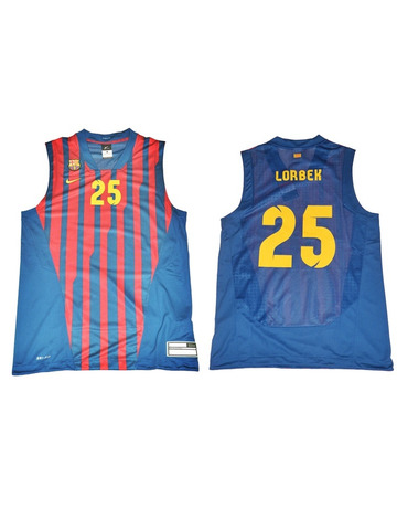 Camiseta de Lorbek FC Barcelona Basket 2012/2013