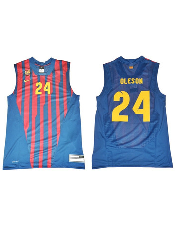 Camiseta de Oleson FC Barcelona Basket 2012/2013