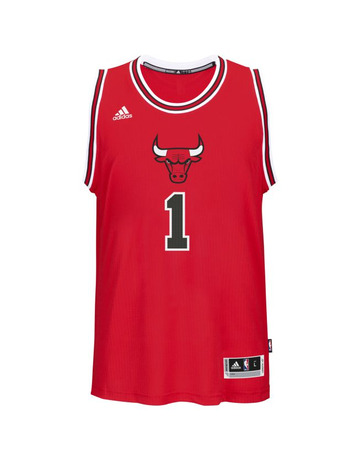 Camiseta NBA Intl XMas Swingman #1# Derrrick Rose