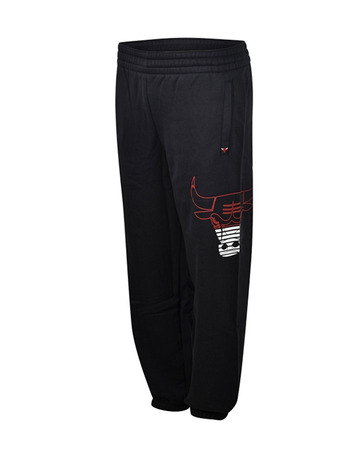 Adidas NBA Pantalón Fan Winter Chicago Bulls (negro)