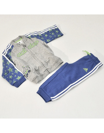 Adidas Chandal Bebé Logo (gris/azul)