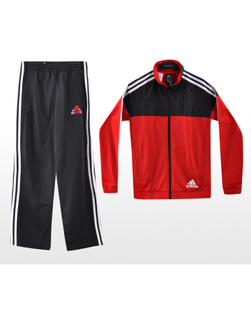 Adidas Chandal Niño TR KN OH (negro/rojo)