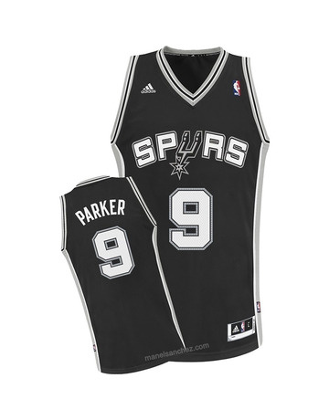 Adidas Camiseta Swingman Tony Parker Spurs (negra/blanco)