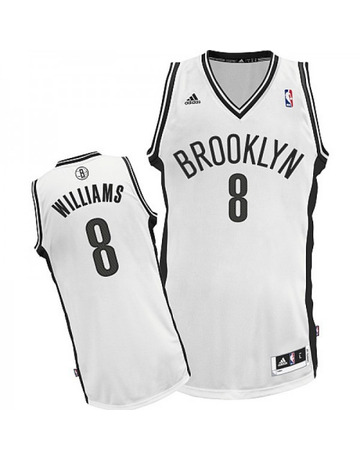 Nets  Swingman Deron Williams Jersey (blanco/negro)