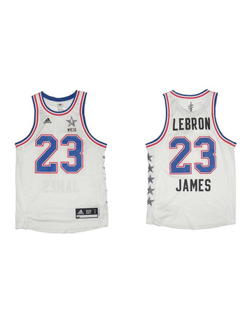 Camiseta Réplica Lebron All Star Este NYC 15 (blanco/azul)
