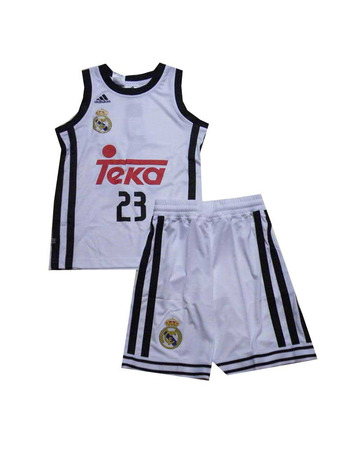Pack Niño Llull Real Madrid Basket (blanco/negro)