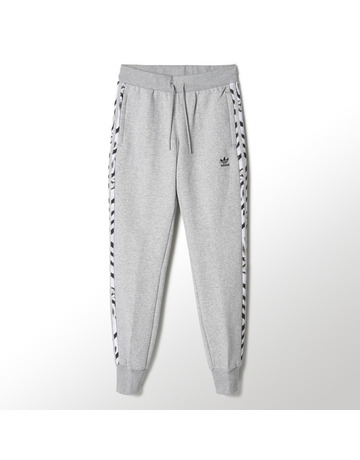 Adidas Original Pantalón Girlie Zebra TP Flock (gris)