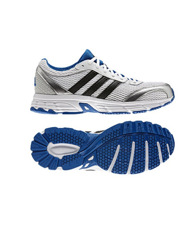 Adidas Running Vanquish 6 (blanco/plata/negro/azul)