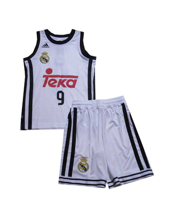 Pack Niño Felipe Reyes Real Madrid Basket (blanco/negro)