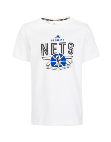 Adidas Camiseta NBA Brooklyn Nets Price Point (blanco/azul/negro)
