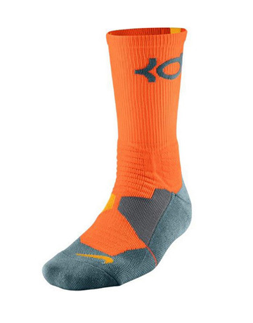 Calcetines Nike KD Hyper Elite Crew (874/naranja/oro/azulgrafito)
