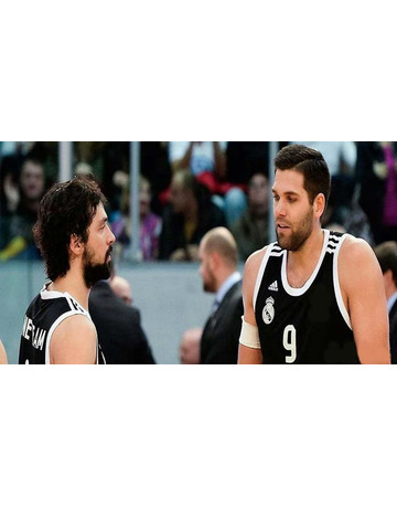 Camiseta F. ReyesReal Madrid Basket 2014 (negra)