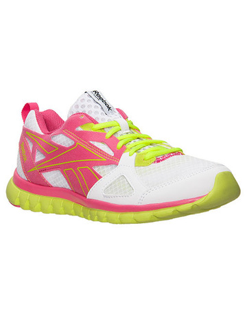 Reebok Mujer SubLite Prime Running (blanco/rosa/lima)