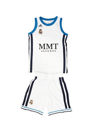 Adidas Equipación Basket Real Madrid 2012/2013 (Blanco/Azul)