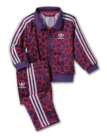 Adidas Chándal Inf Firebird Jiraffe (purpura/rosa)