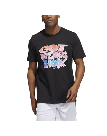 Adidas Basketball Got You Shook Graphic Tee "Black"