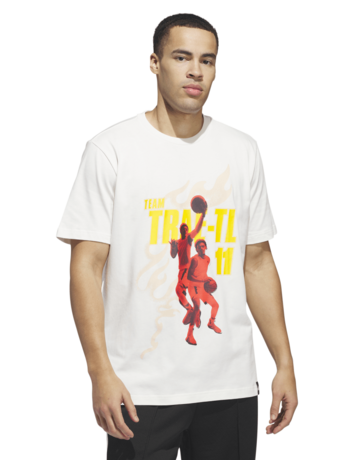 Adidas Basketball Team Trae Young Tee "Off-White"