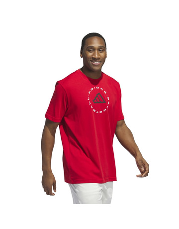 Adidas Basketball EMBLEM G T  "Red - scarlet"