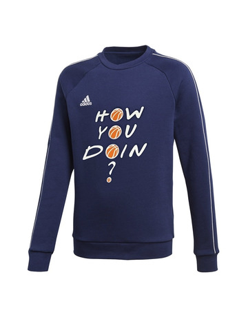 Adidas Junior Core 18 How you Doin? Sweat Top