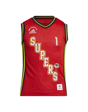 Adidas Kids Basketball Metroville Tank Top "Vivid Red"