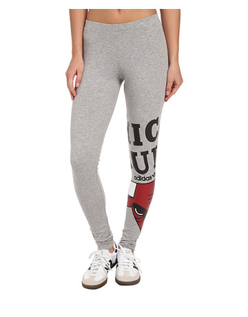 Adidas Original NBA Leggings Femme Bulls (gris/rojo/negro)