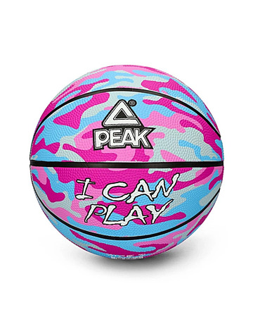 Balón Basket Peak Camo Ball "Blue Pink"