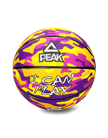 Balón Basket Peak Camo Ball "Purple Yellow"
