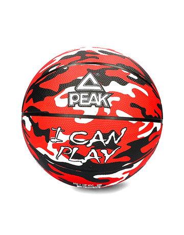 Balón Basket Peak Camo Ball "Red Black"