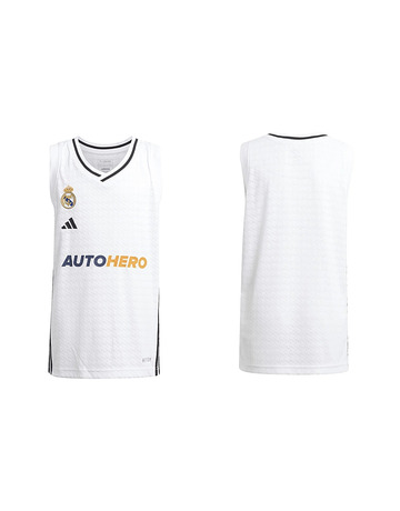 Maillot Junior de Basketball Domicile Real Madrid "Blanc"
