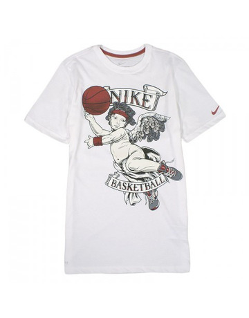 Nike Camiseta Basketball Cherub (100/blanco)