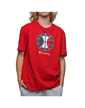 Champion Basketball Legacy Round Up Graphic Crewneck T-Shirt Tee
