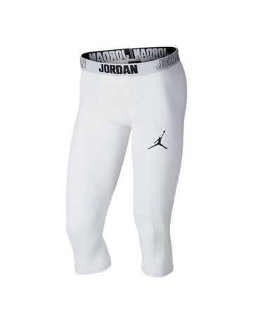 Jordan Dry 23 Alpha 3/4 Training Tights "White"