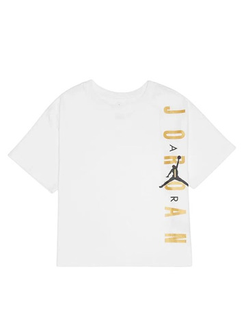 Jordan Girls Jumpman "Time to Shine" Tee "White"