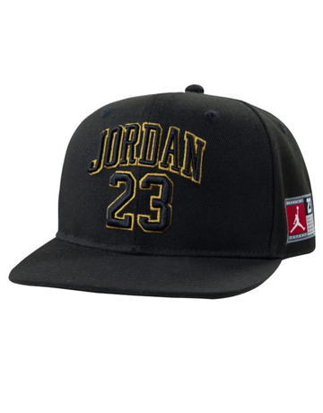 Jordan JDB 23 Jersey Flat Brim Cap "Black Gold"