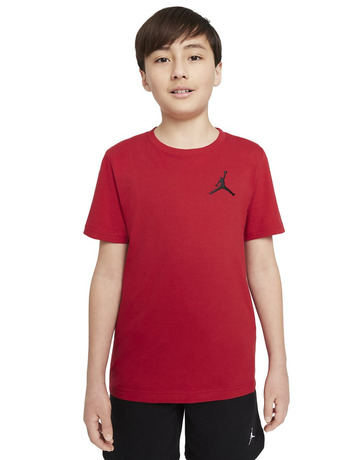 Jordan Kids Jumpman Air Embroidered Tee "Gym Red"